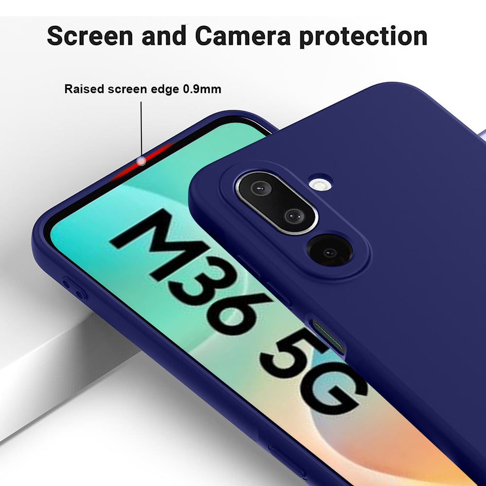 2 MM Liquid Silicone Case for Samsung Galaxy M36 5G