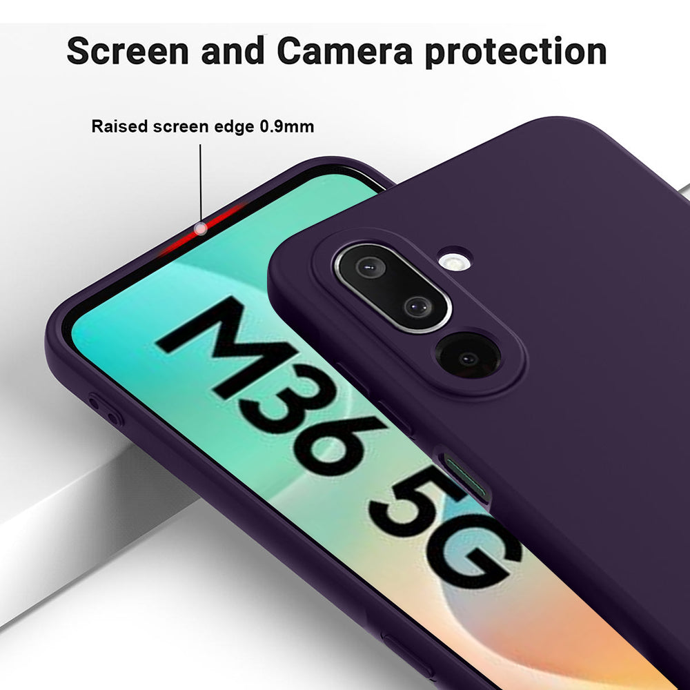 2 MM Liquid Silicone Case for Samsung Galaxy M36 5G