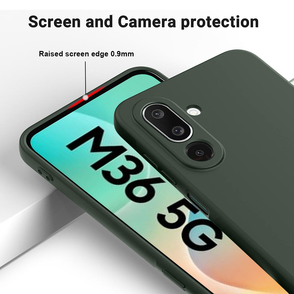 2 MM Liquid Silicone Case for Samsung Galaxy M36 5G