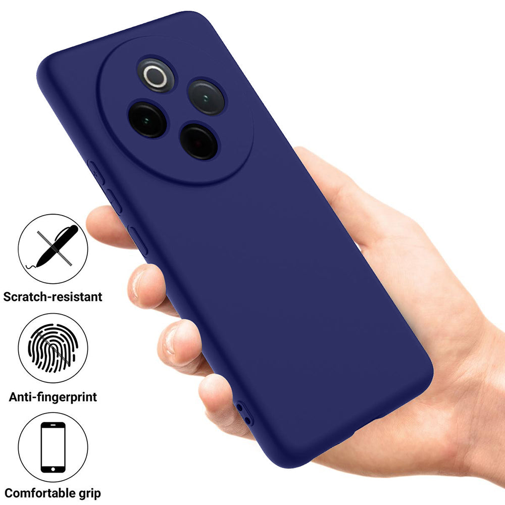 2 MM Liquid Silicone Case for Vivo T4 5G / Y300 Pro 5G / Y300 Pro Plus 5G / iQOO Z10 5G
