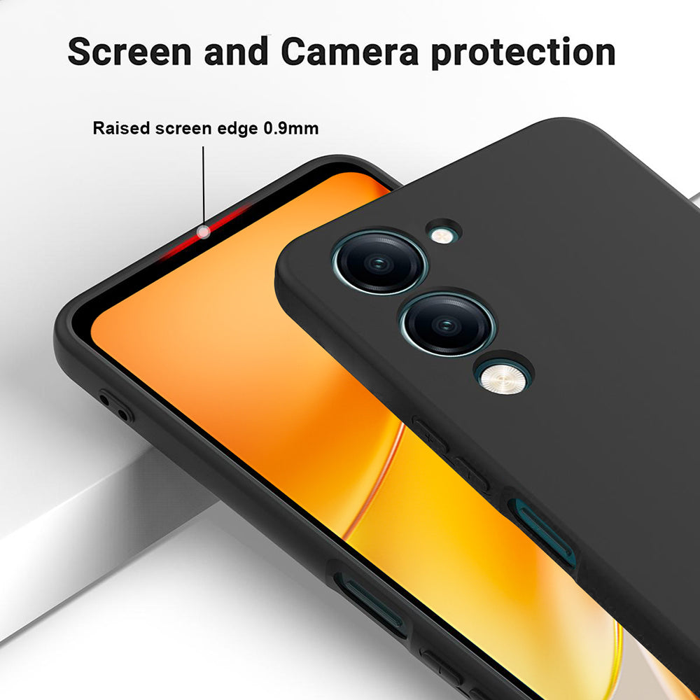 2 MM Liquid Silicone Case for iQOO Z10 Lite 5G / Vivo T4 Lite 5G