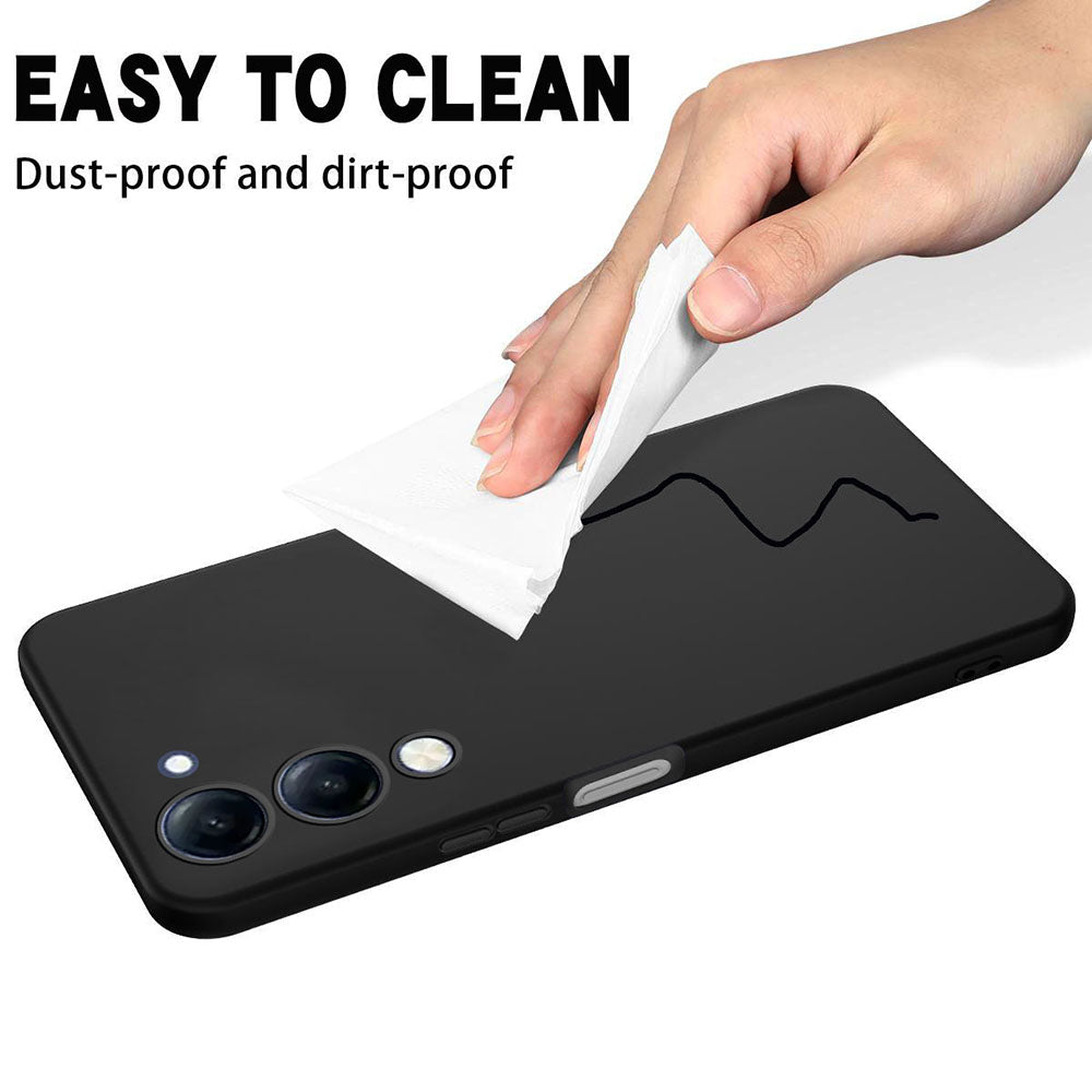 2 MM Liquid Silicone Case for iQOO Z10 Lite 5G / Vivo T4 Lite 5G