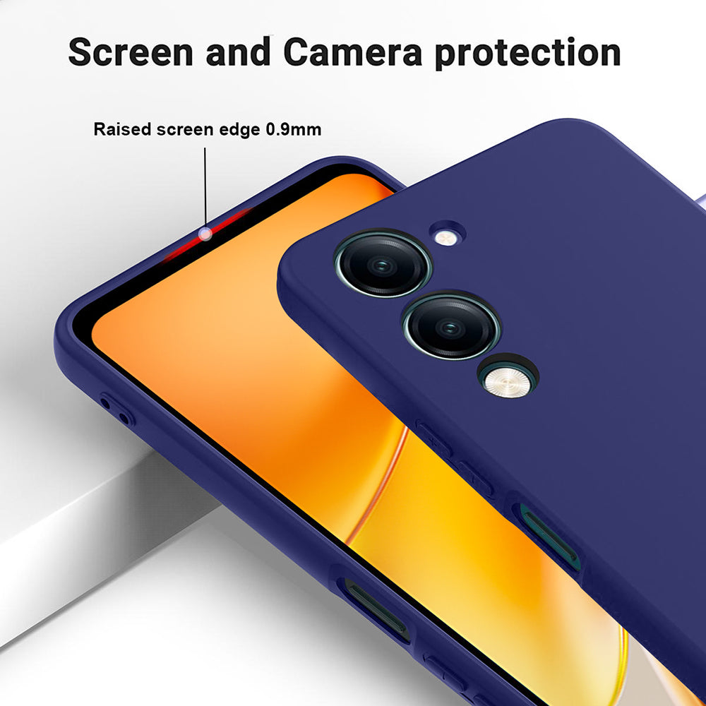 2 MM Liquid Silicone Case for iQOO Z10 Lite 5G / Vivo T4 Lite 5G