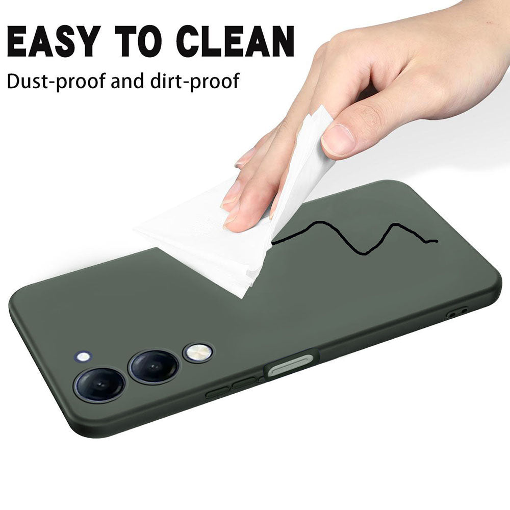 2 MM Liquid Silicone Case for iQOO Z10 Lite 5G / Vivo T4 Lite 5G