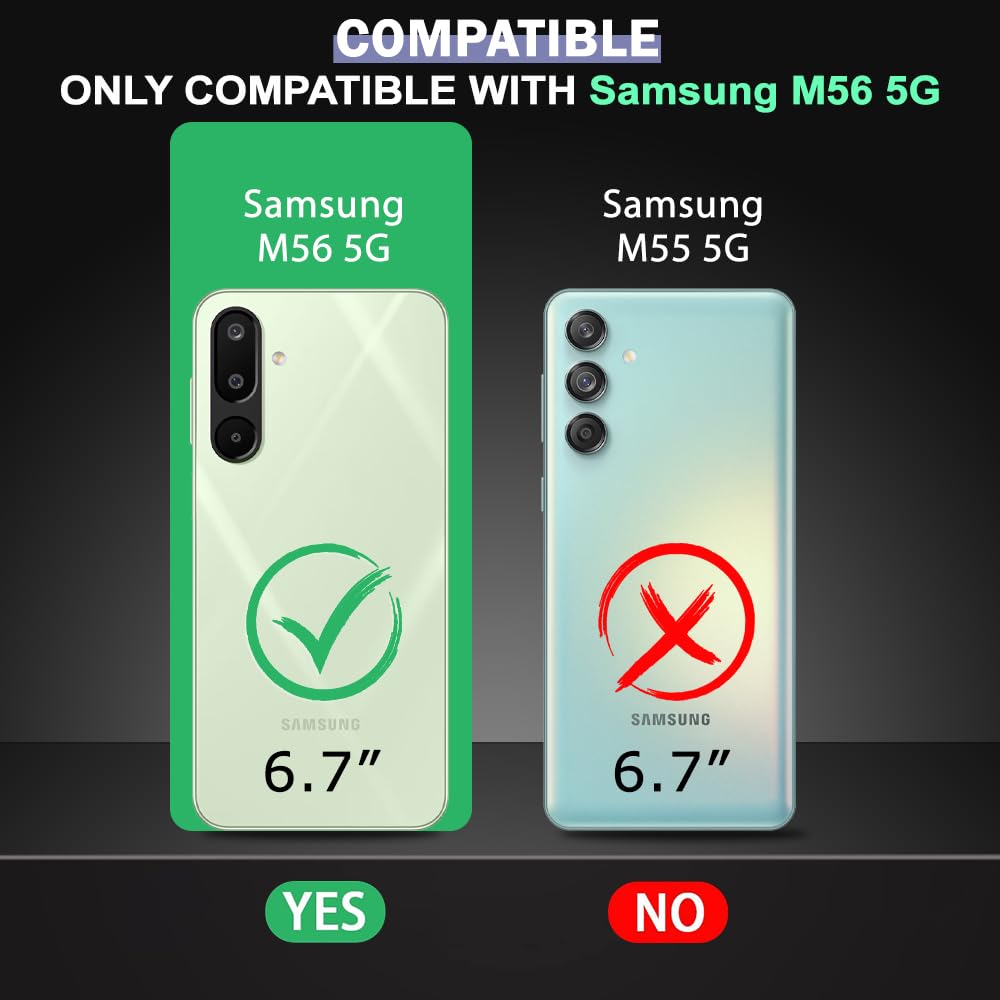 2 MM Liquid Silicone Case for Samsung Galaxy M56 5G / F56 5G