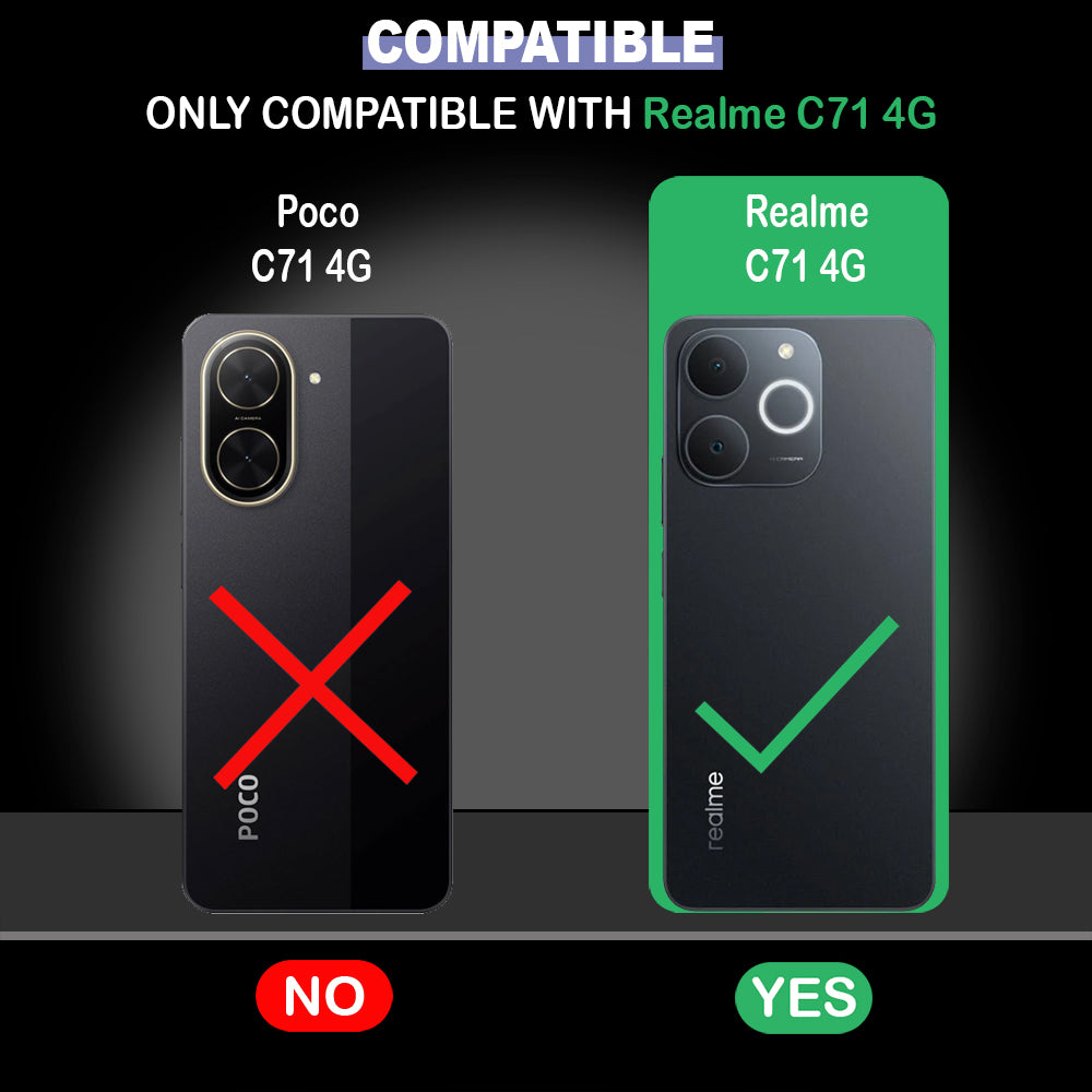 2 MM Liquid Silicone Case for Realme C71 4G