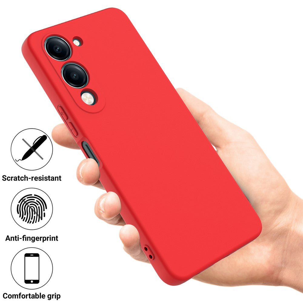 2 MM Liquid Silicone Case for Vivo Y04 4G / Y19e 4G / Y19 5G / Y29s 5G / T4 Lite 5G / iQOO Z10 Lite 5G