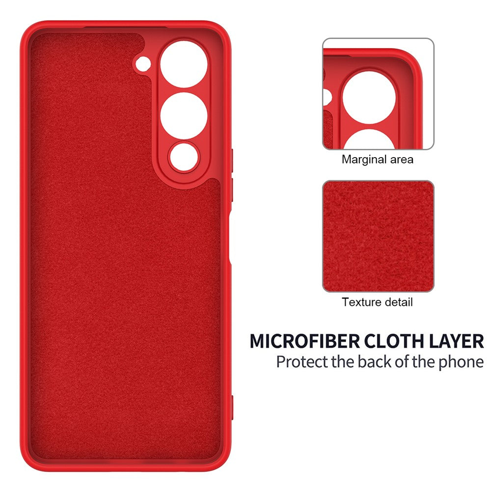 2 MM Liquid Silicone Case for Vivo Y04 4G / Y19e 4G / Y19 5G / Y29s 5G / T4 Lite 5G / iQOO Z10 Lite 5G