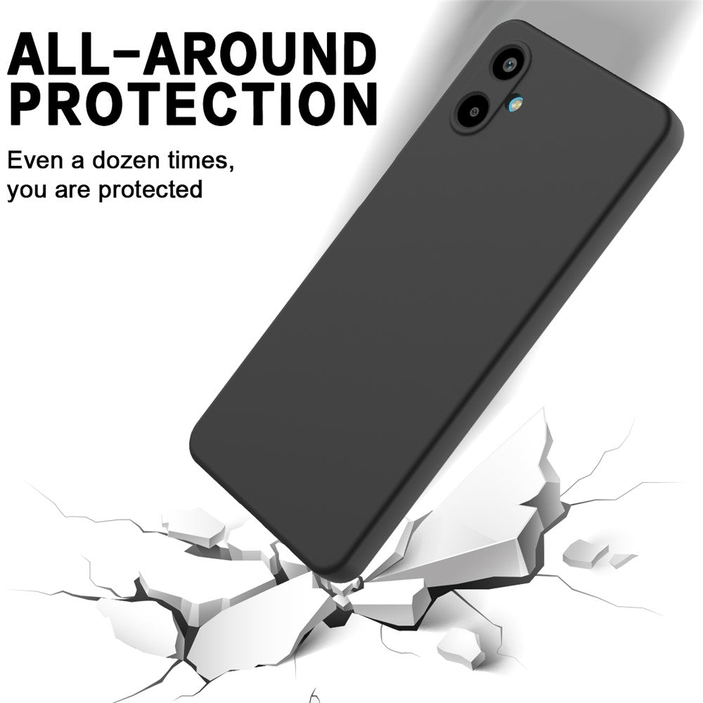 2 MM Liquid Silicone Case for Samsung Galaxy F06 5G / M06 5G
