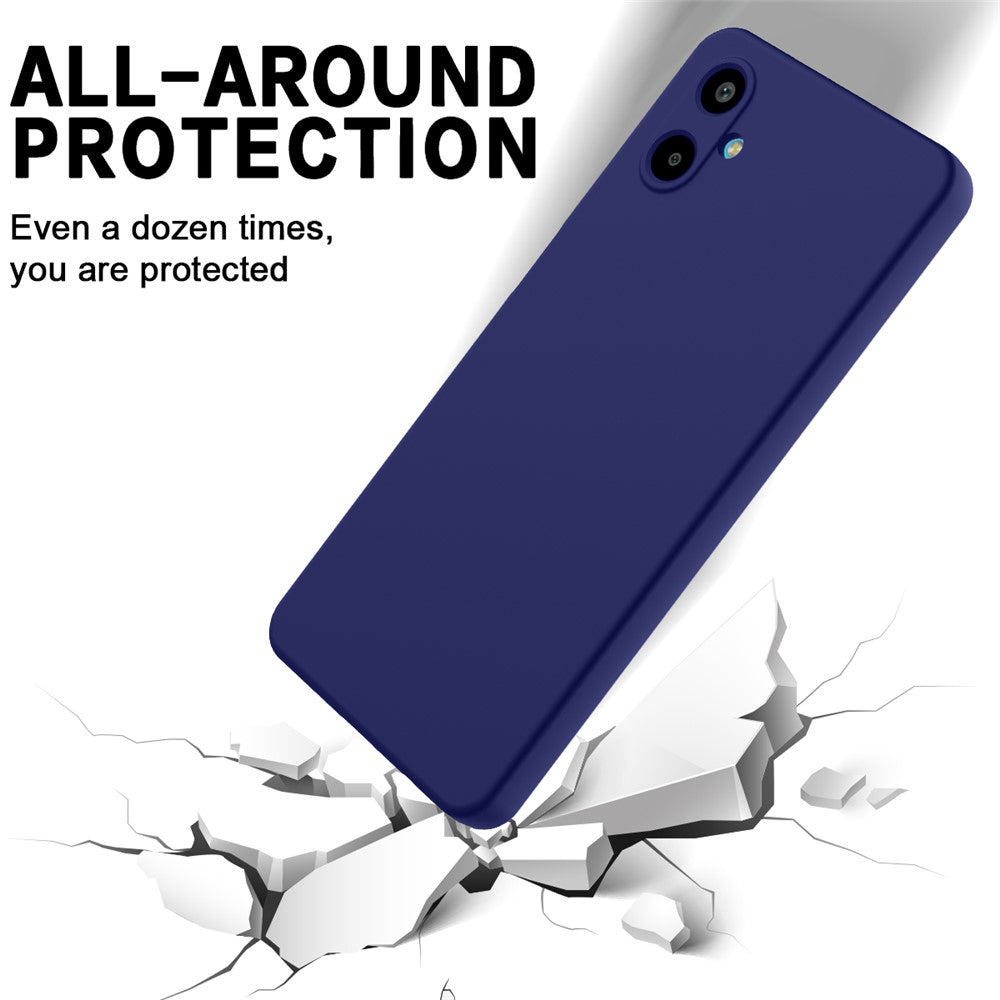 2 MM Liquid Silicone Case for Samsung Galaxy F06 5G / M06 5G