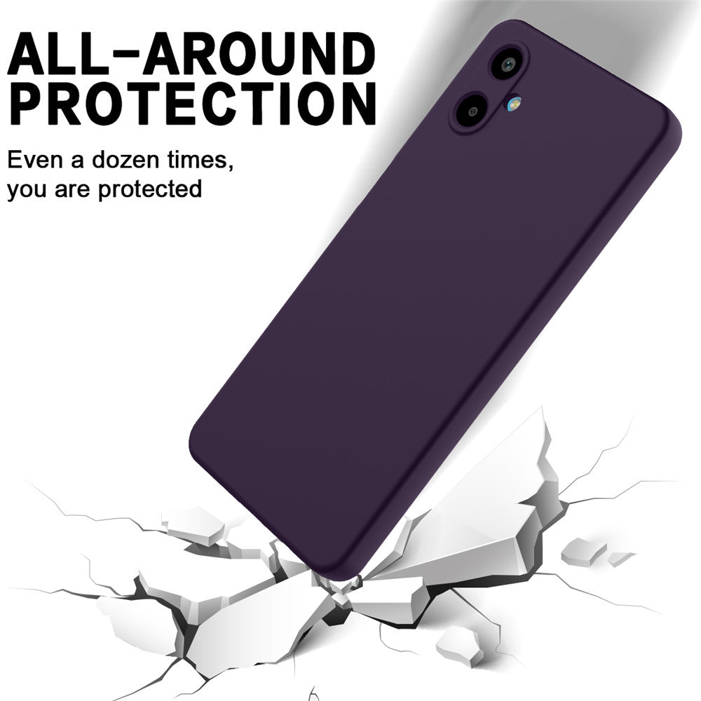 2 MM Liquid Silicone Case for Samsung Galaxy F06 5G / M06 5G