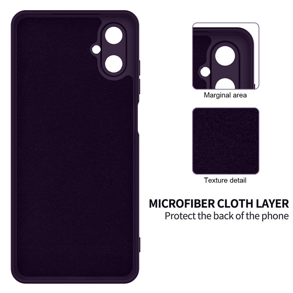 2 MM Liquid Silicone Case for Samsung Galaxy F06 5G / M06 5G