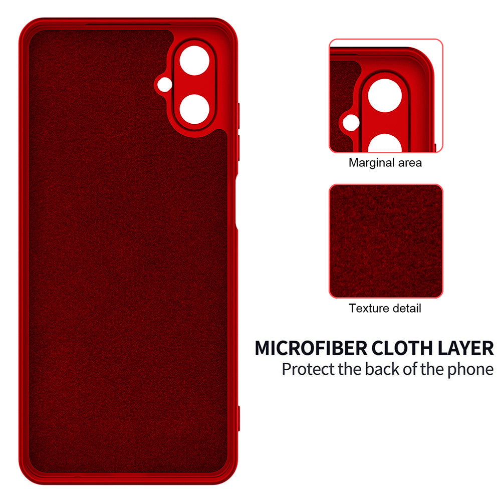 2 MM Liquid Silicone Case for Samsung Galaxy F06 5G / M06 5G