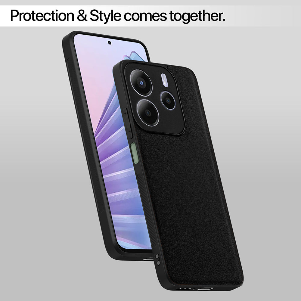Leather PC TPU Cover for Mi Redmi Note 14 5G
