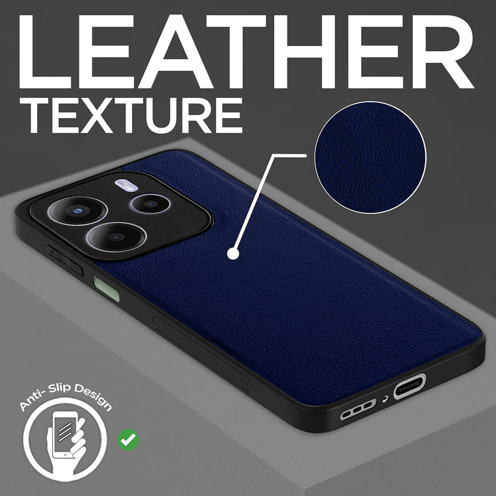 Leather PC TPU Cover for Mi Redmi Note 14 5G