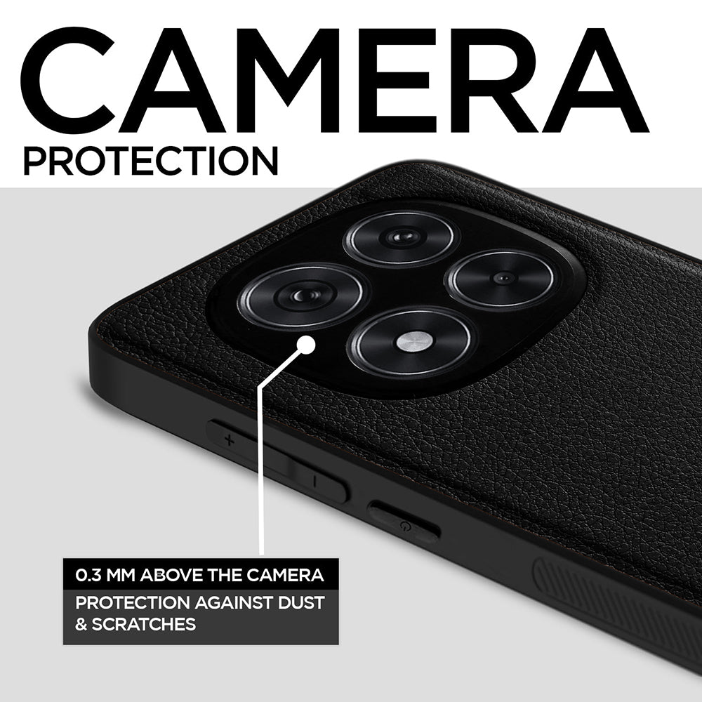 Leather PC TPU Cover for Mi Redmi Note 14 Pro 5G