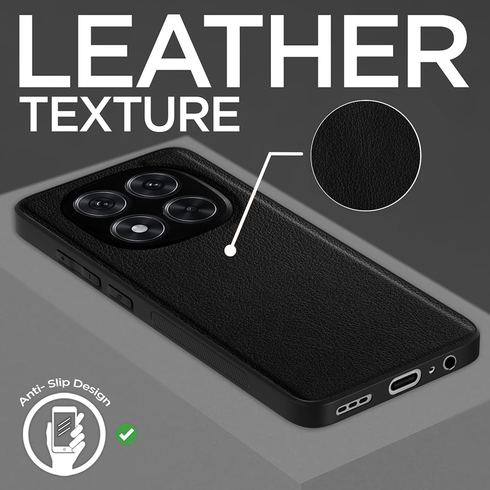 Leather PC TPU Cover for Mi Redmi Note 14 Pro 5G