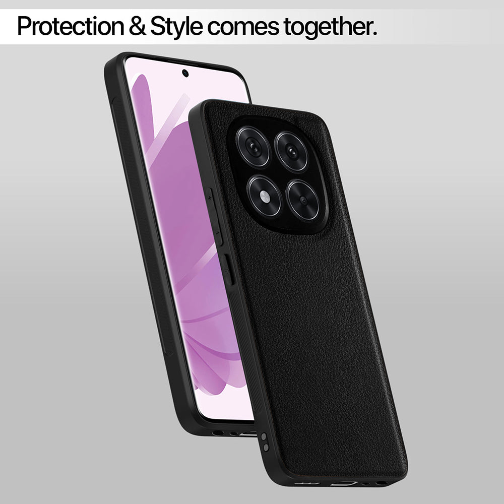 Leather PC TPU Cover for Mi Redmi Note 14 Pro 5G