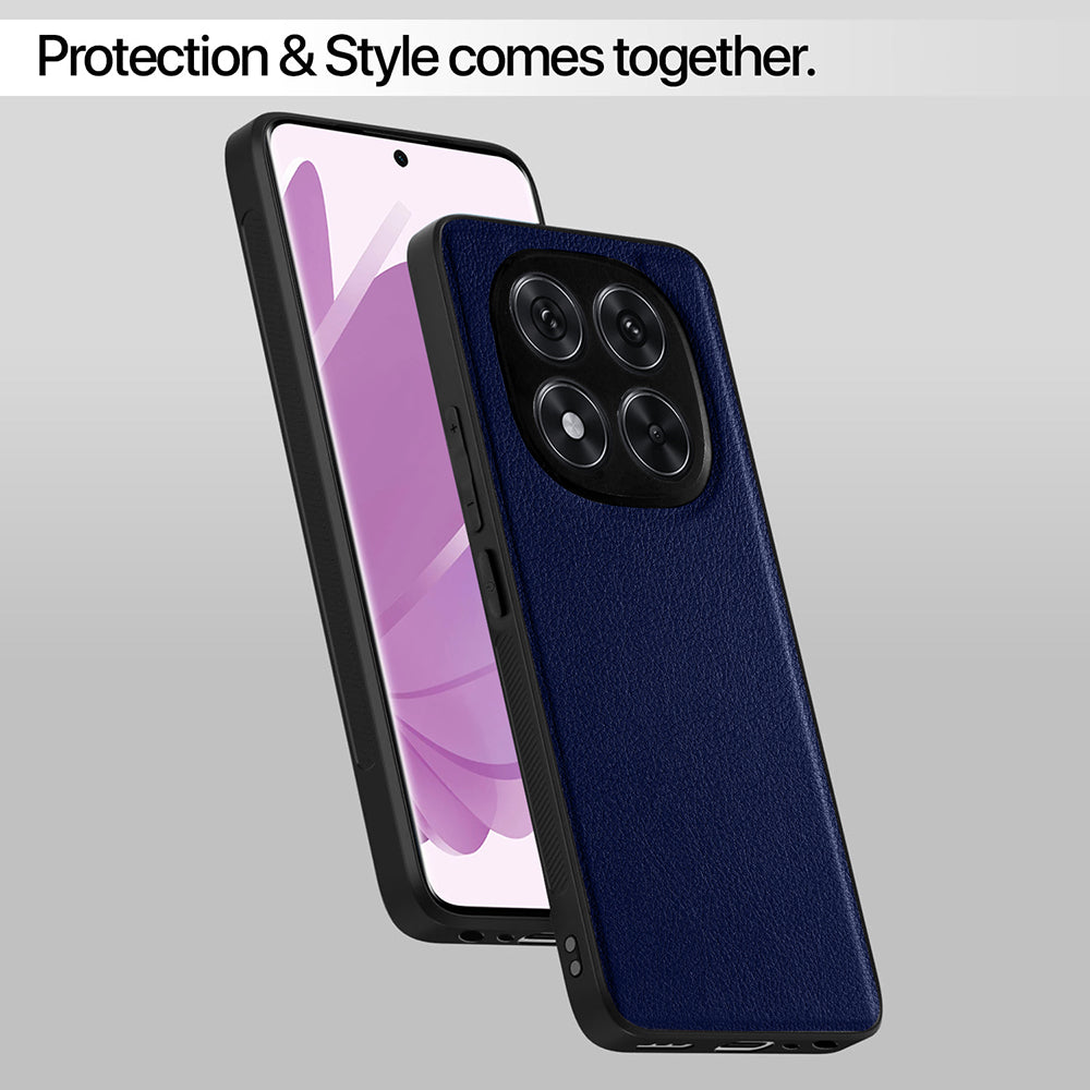 Leather PC TPU Cover for Mi Redmi Note 14 Pro 5G