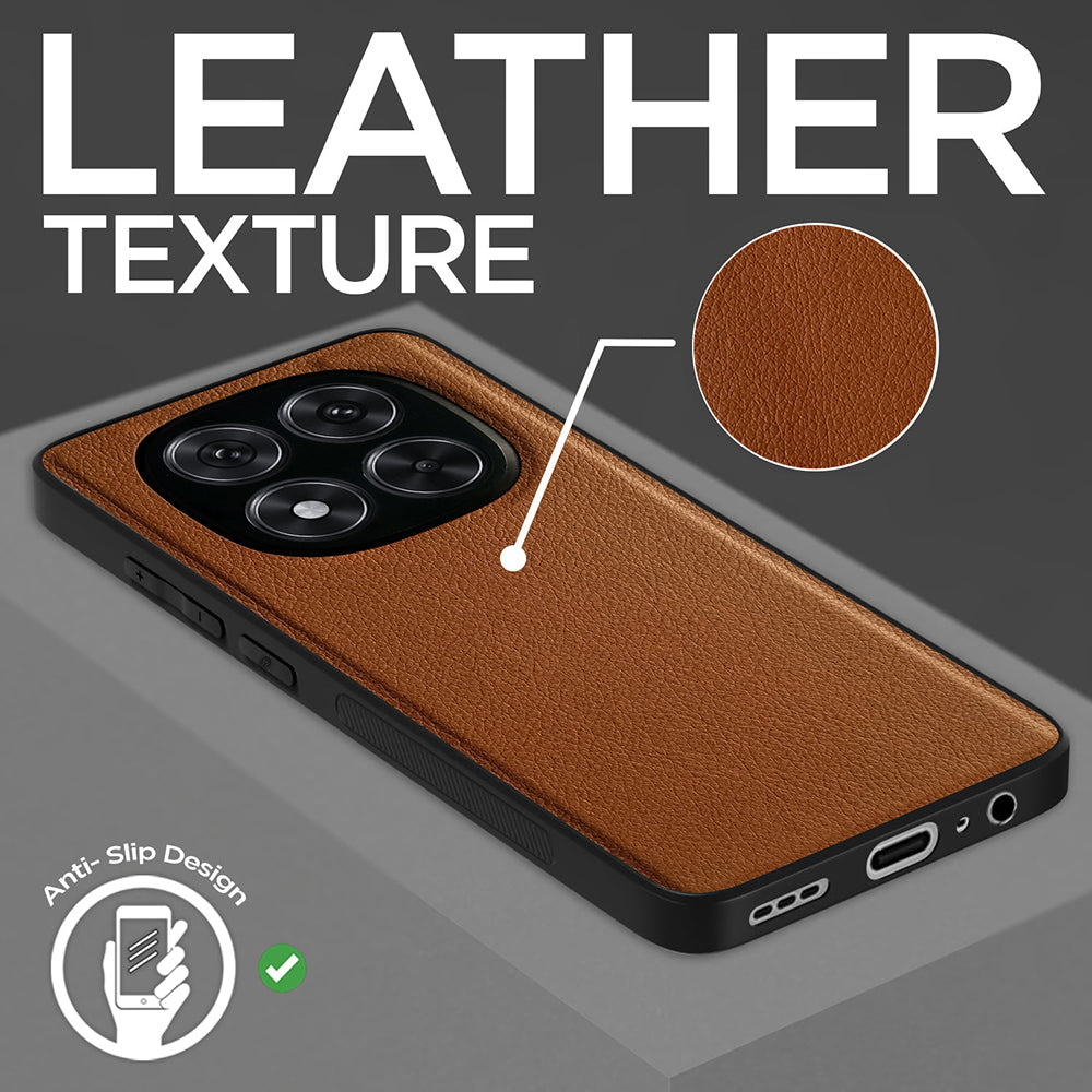 Leather PC TPU Cover for Mi Redmi Note 14 Pro 5G