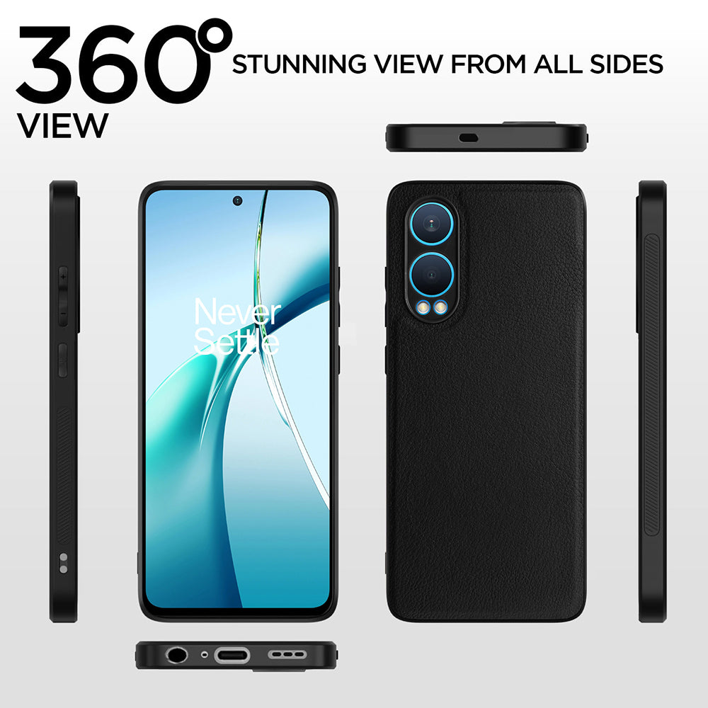 Leather PC TPU Cover for OnePlus Nord CE4 Lite 5G