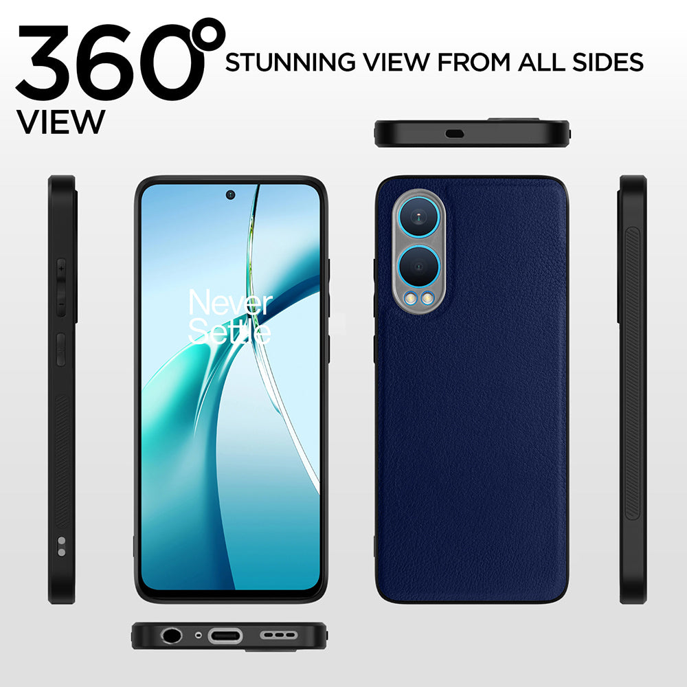 Leather PC TPU Cover for OnePlus Nord CE4 Lite 5G