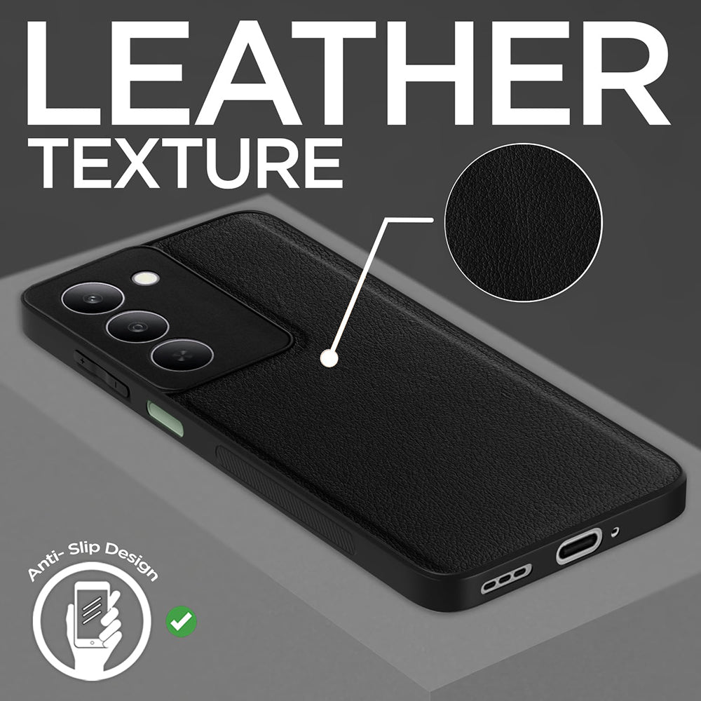 Leather PC TPU Cover for Realme 14x 5G / P3x 5G