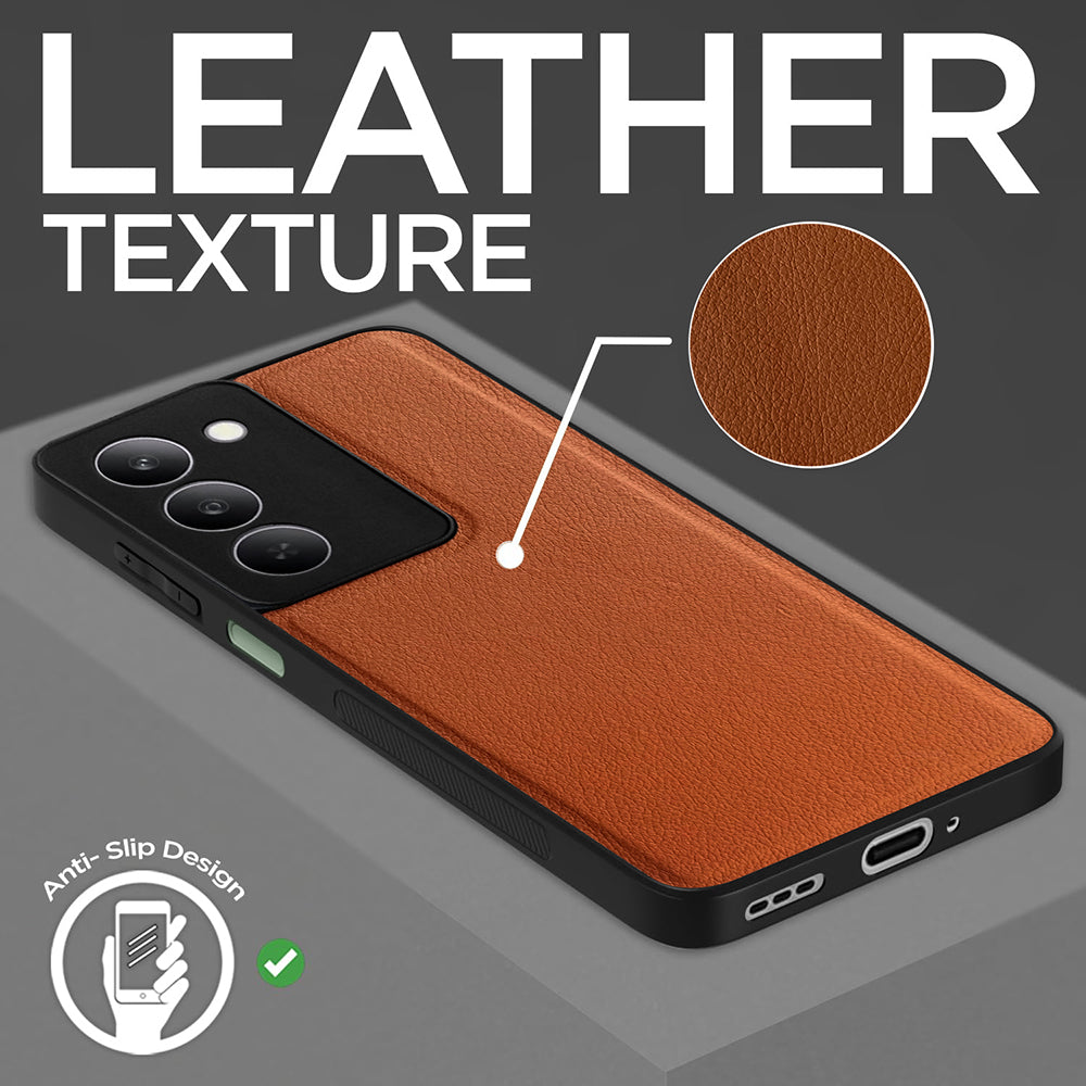 Leather PC TPU Cover for Realme 14x 5G / P3x 5G