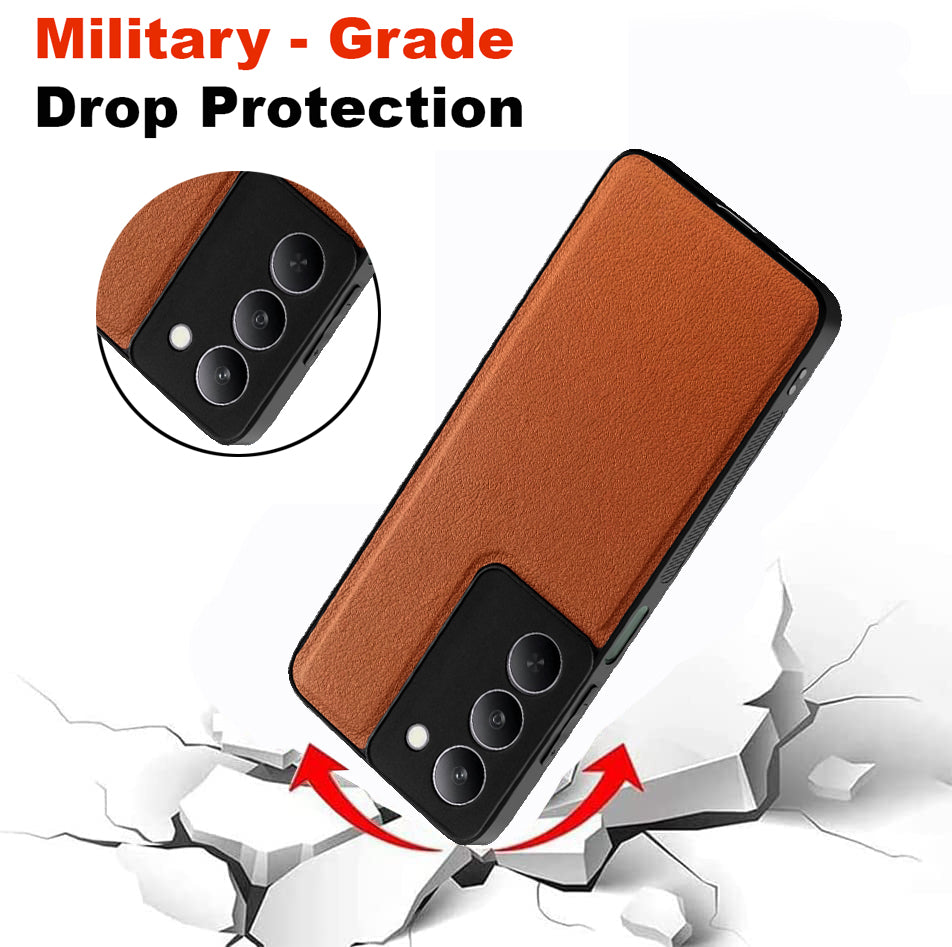 Leather PC TPU Cover for Realme 14x 5G / P3x 5G