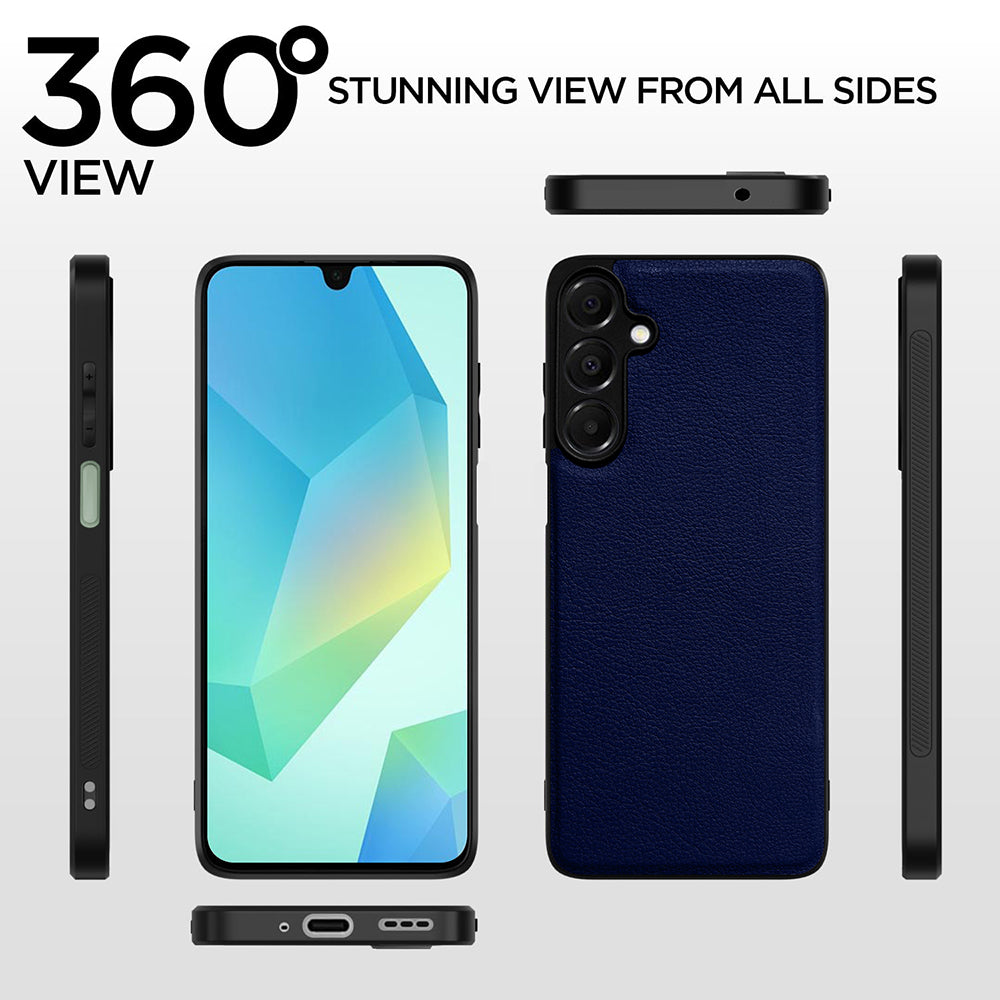 Leather PC TPU Cover for Samsung Galaxy A16 5G