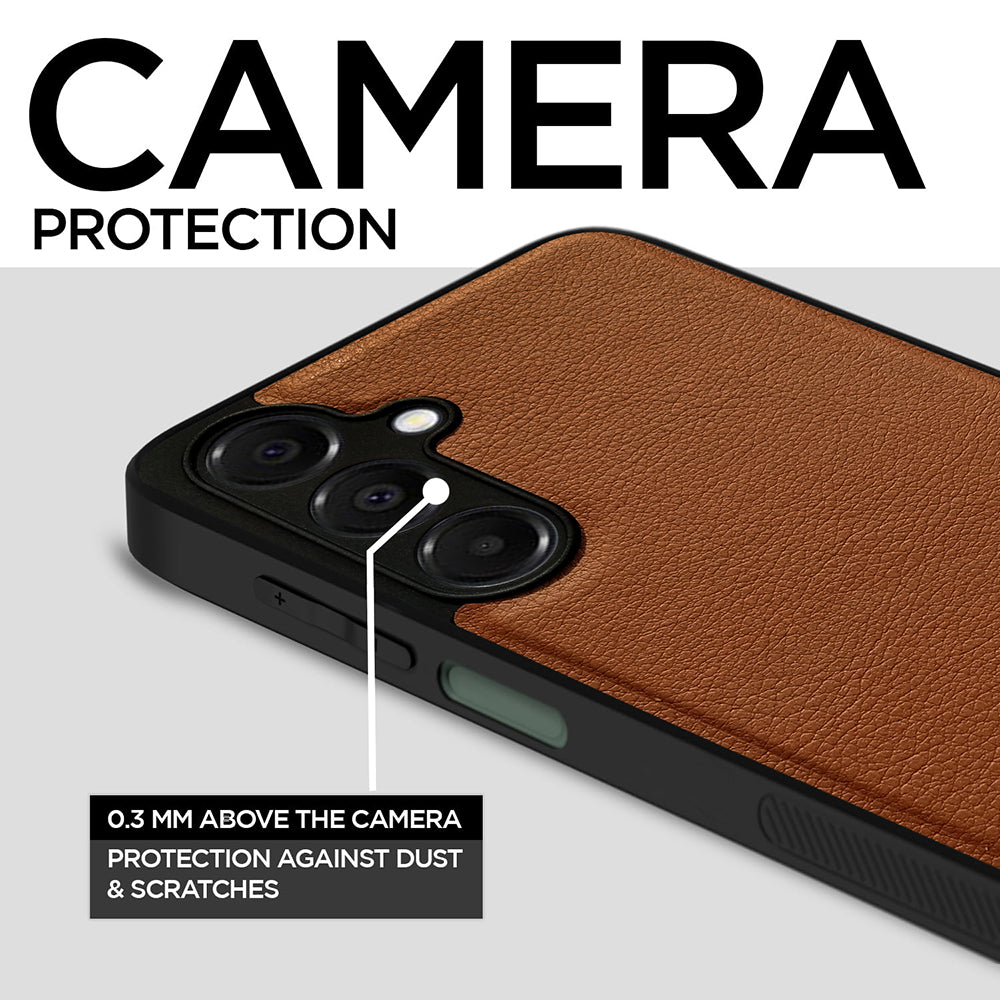 Leather PC TPU Cover for Samsung Galaxy A16 5G
