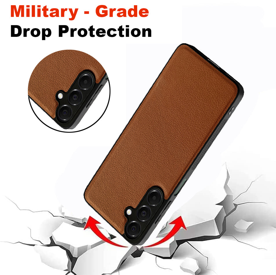 Leather PC TPU Cover for Samsung Galaxy A16 5G