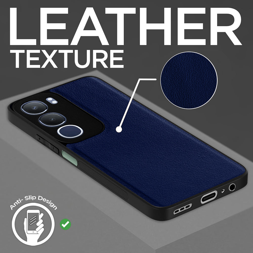 Leather PC TPU Cover for Vivo Y29 5G