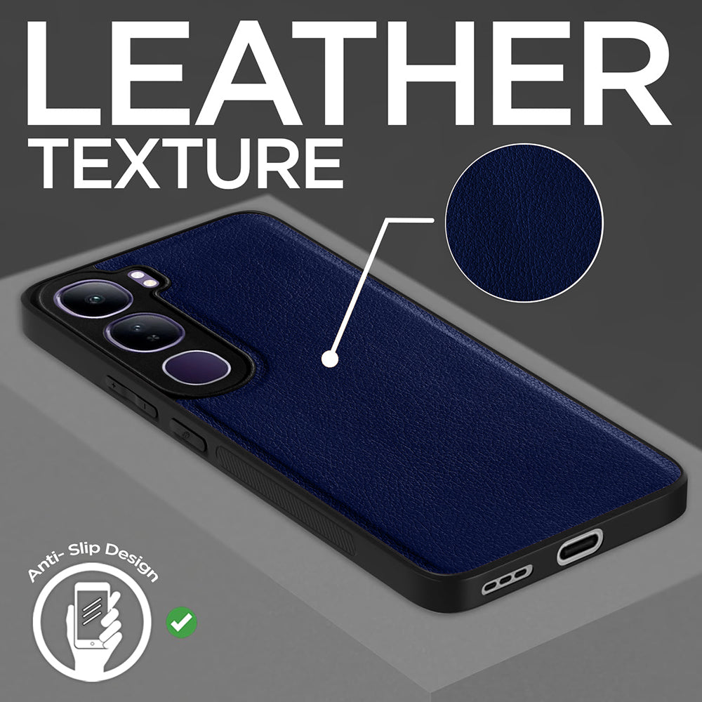 Leather PC TPU Cover for Vivo Y300 5G / V40 Lite 5G