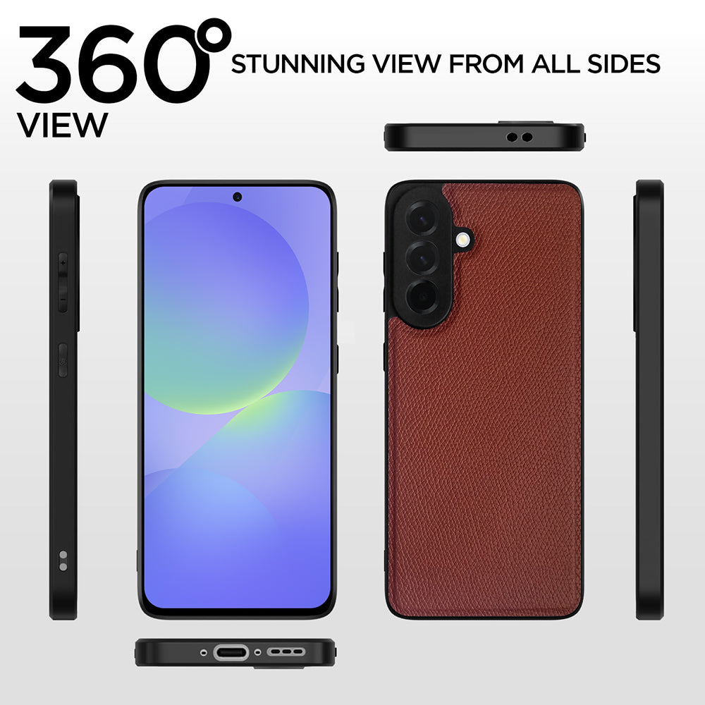 Leather PC TPU Cover for Samsung Galaxy A36 5G