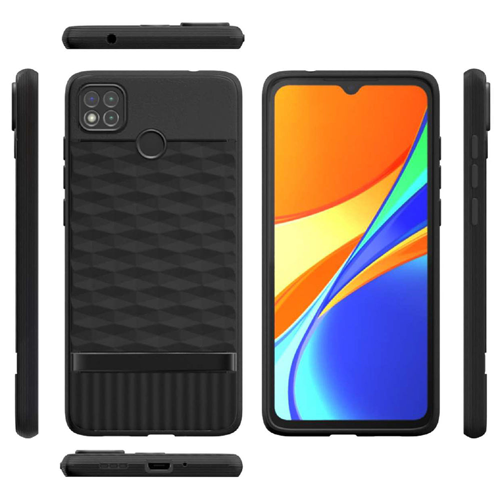 Shockproof Flexible Soft Silicone Back Cover for Mi Redmi 9 / 9C / 9 Activ / 10A / Poco C31
