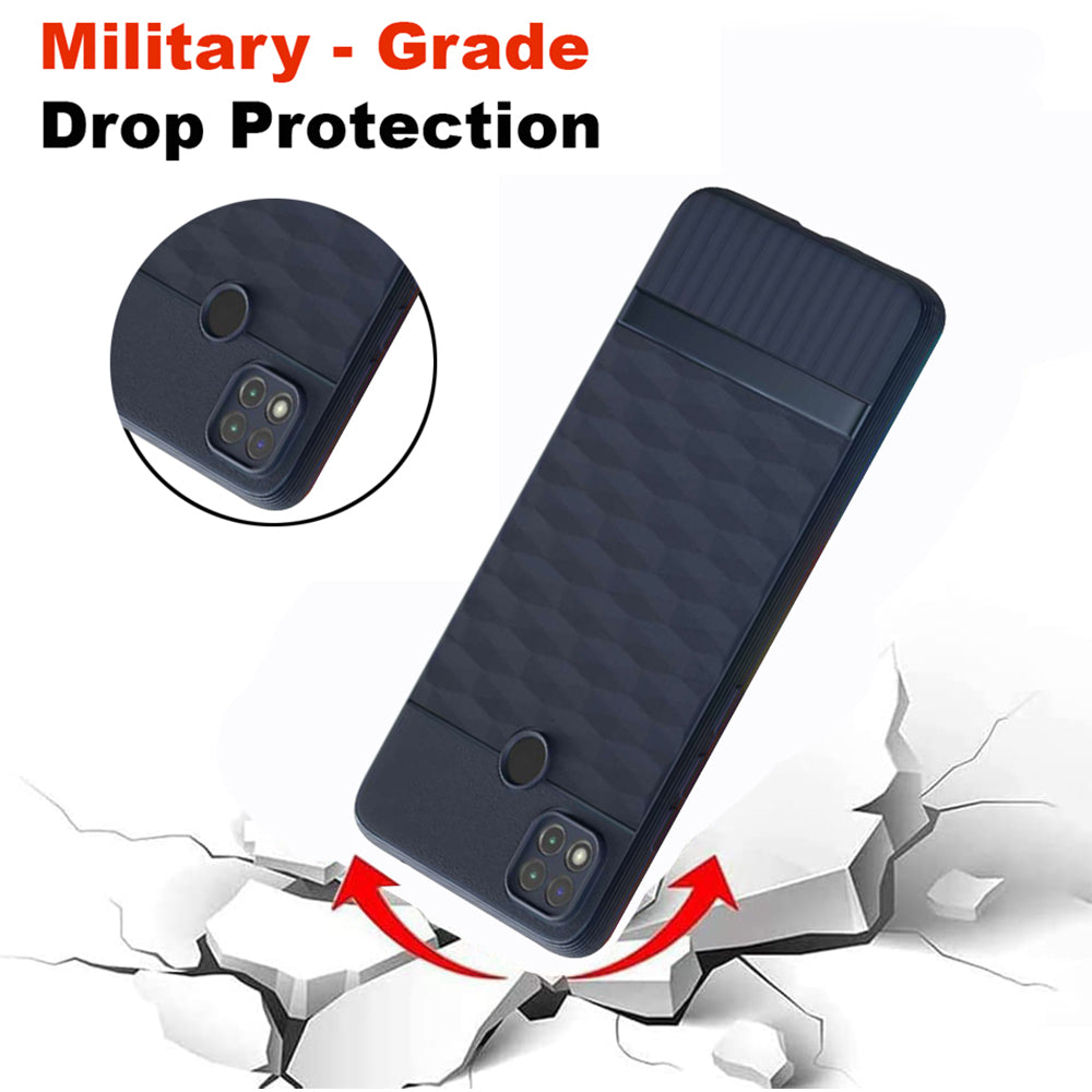 Shockproof Flexible Soft Silicone Back Cover for Mi Redmi 9 / 9C / 9 Activ / 10A / Poco C31