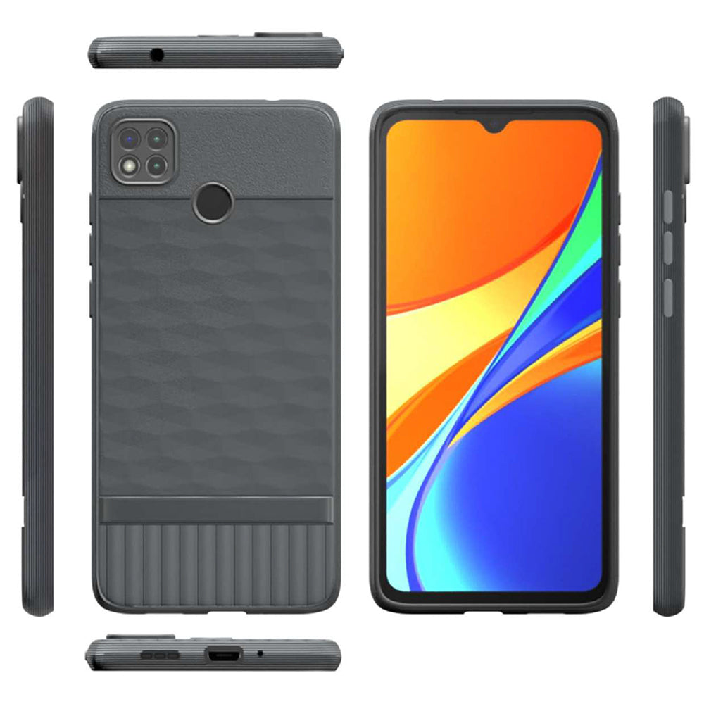 Shockproof Flexible Soft Silicone Back Cover for Mi Redmi 9 / 9C / 9 Activ / 10A / Poco C31