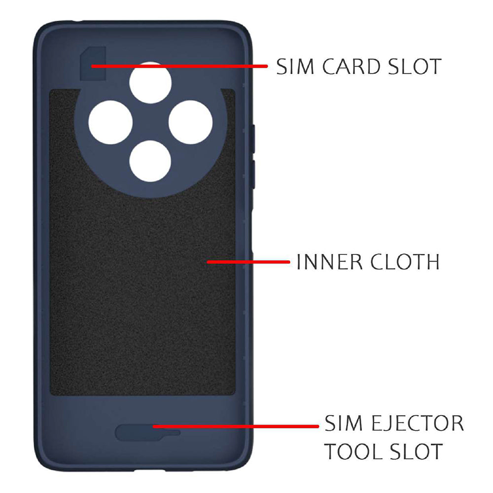 Liquid Silicone Caseology Case for Mi Redmi A4 5G / 14C 5G / 14R 5G / Poco C75 5G