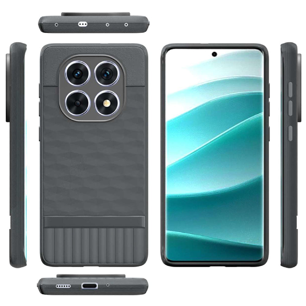 Shockproof Flexible Soft Silicone Back Cover for Mi Redmi Note 14 Pro 5G / 14 Pro 4G / Poco X7 5G