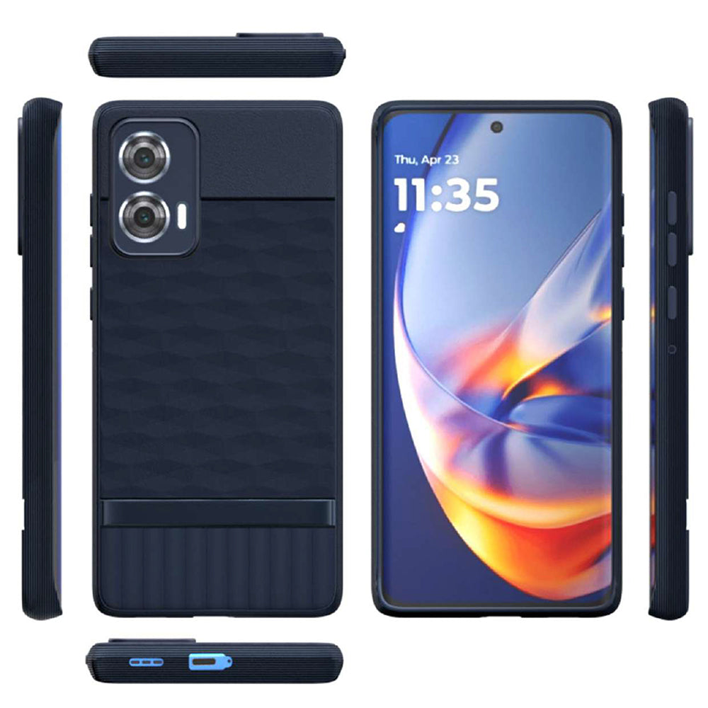 Shockproof Flexible Soft Silicone Back Cover for Motorola Moto Edge 50 Fusion 5G / G96 5G