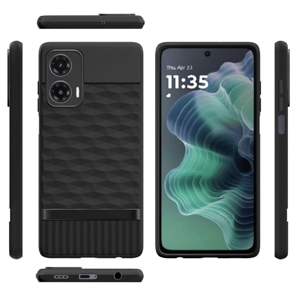 Shockproof Flexible Soft Silicone Back Cover for Motorola Moto G35 5G