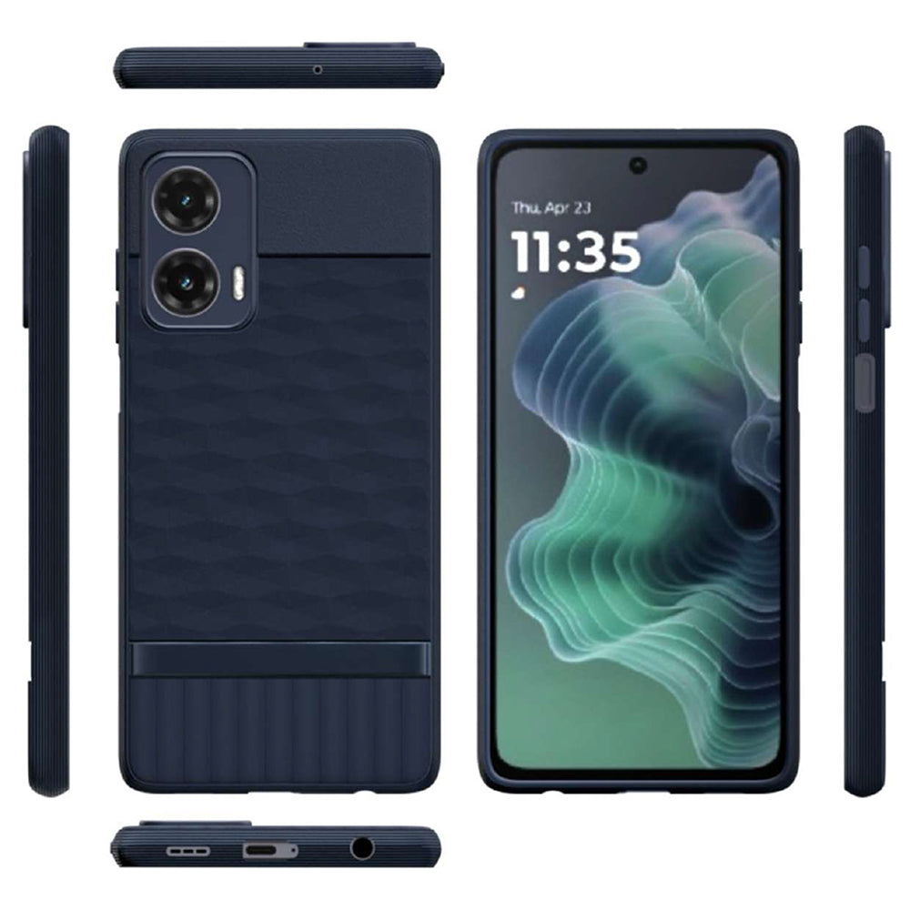 Shockproof Flexible Soft Silicone Back Cover for Motorola Moto G35 5G