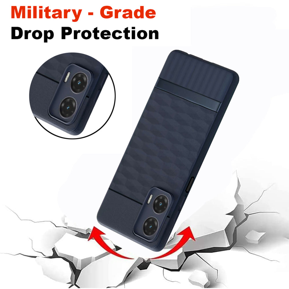 Shockproof Flexible Soft Silicone Back Cover for Motorola Moto G35 5G