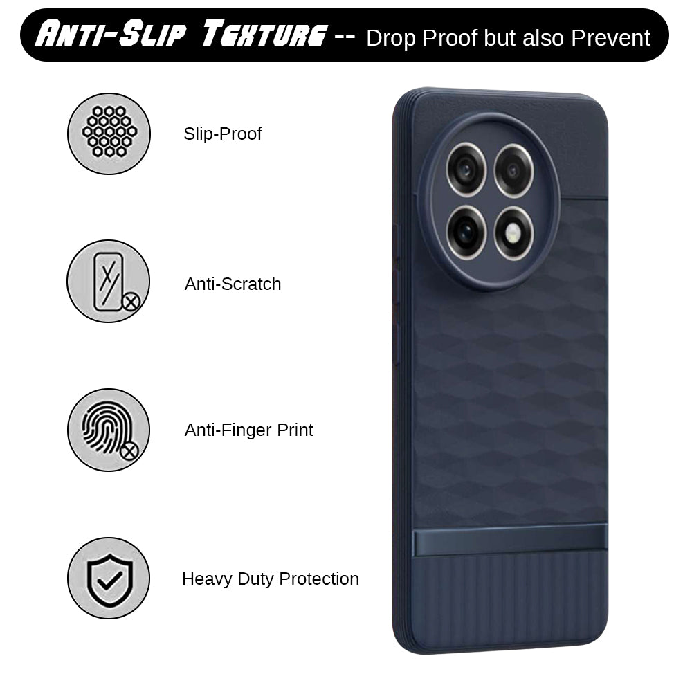 Shockproof Flexible Soft Silicone Back Cover for OnePlus 13R 5G