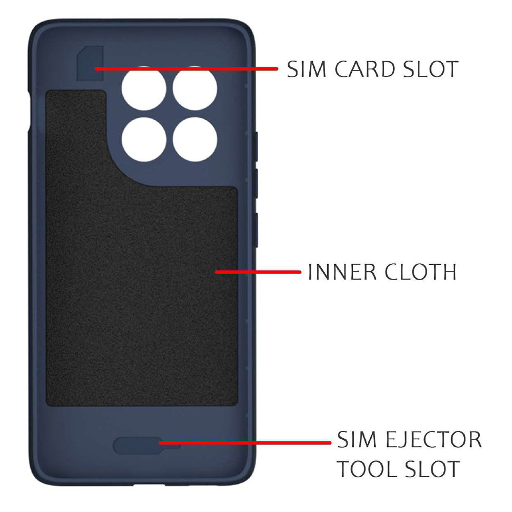 Shockproof Flexible Soft Silicone Back Cover for OnePlus 13R 5G