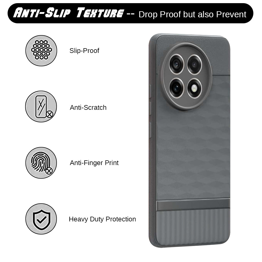 Shockproof Flexible Soft Silicone Back Cover for OnePlus 13R 5G