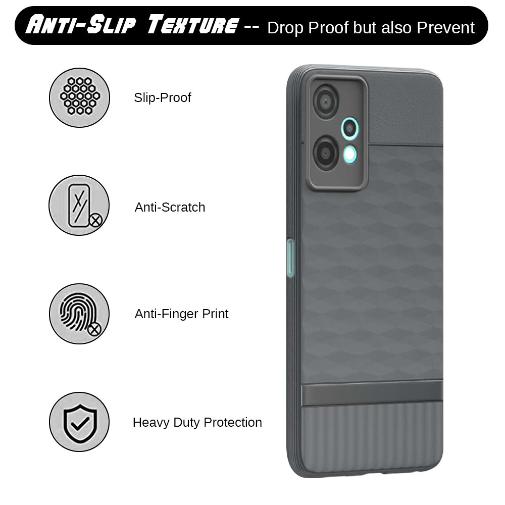 Shockproof Flexible Soft Silicone Back Cover for OnePlus Nord CE 2 Lite 5G