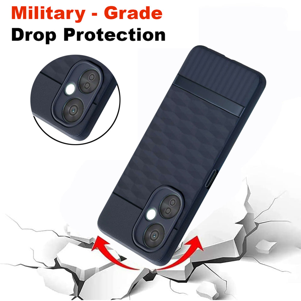 Shockproof Flexible Soft Silicone Back Cover for OnePlus Nord CE 3 Lite 5G