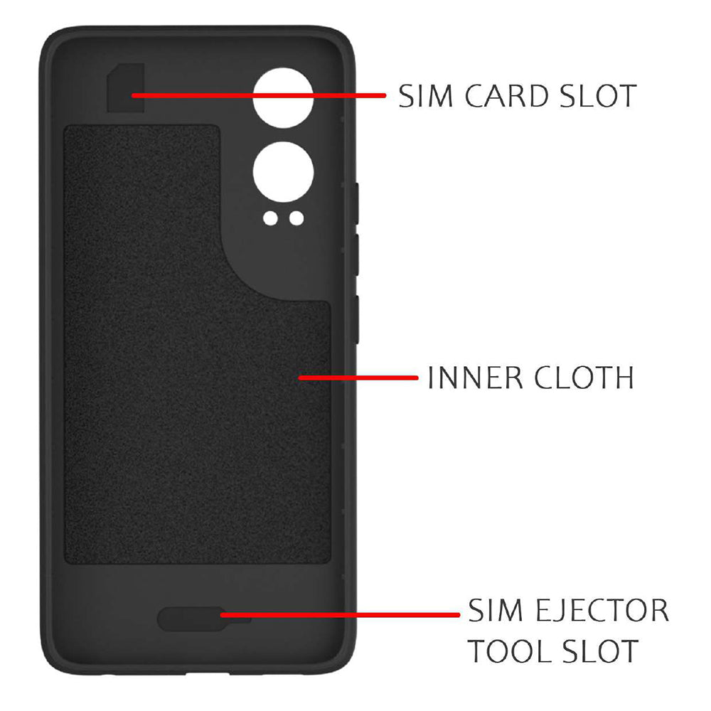 Shockproof Flexible Soft Silicone Back Cover for OnePlus Nord CE4 Lite 5G